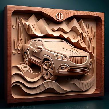 3D мадэль Buick Rainier (STL)